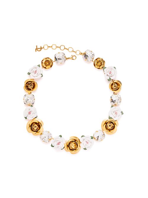Collana Rosaline Bianco DE LIGUORO | 61P201 BUNICA